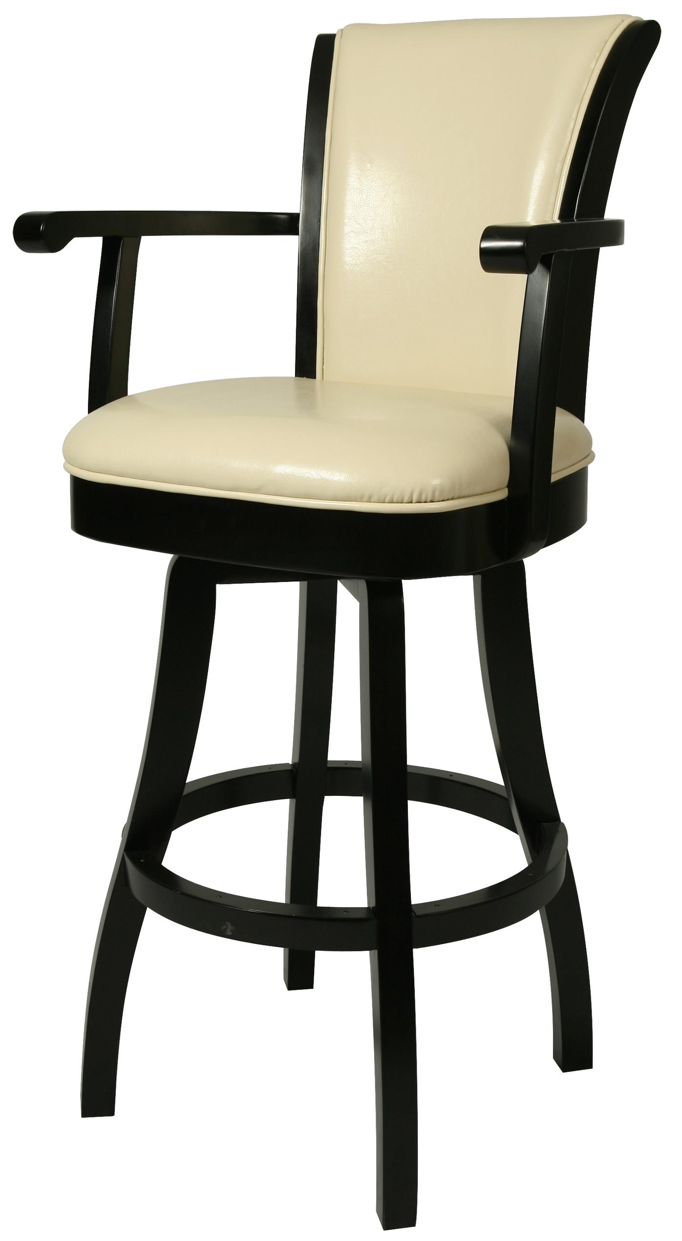 Pastel Minson Bar Stools Collection 26" Glenwood Counter Height Swivel